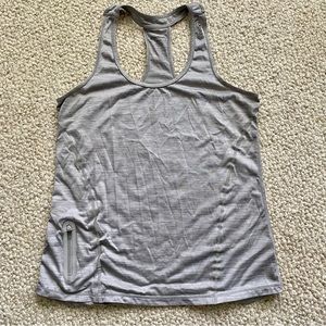 Reebok gray performance tank top